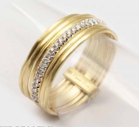 Multi-Band Diamond Ring
