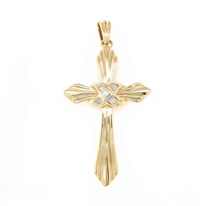 Diamond Cross Pendant