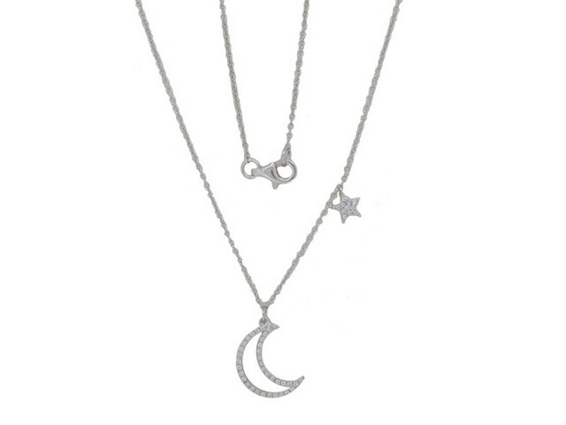 Night Sky Diamond Necklace