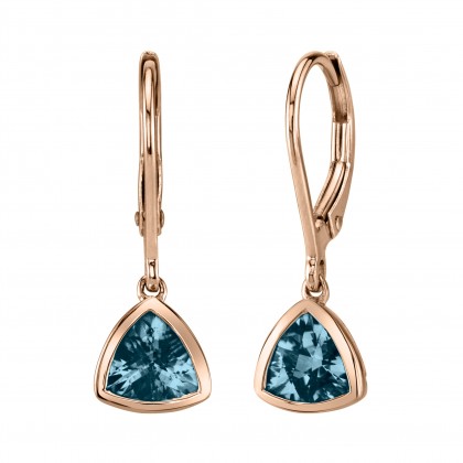 London Blue Topaz Drop Earrings