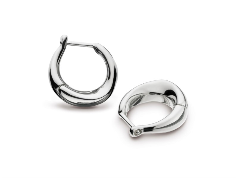 Bevel Small Hoops