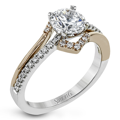 Chevron Engagement Ring